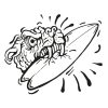 Dog_eats_surf1_carsticker