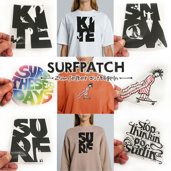 Unsere neuen Bügelpatches, Übersicht, do it yourself
