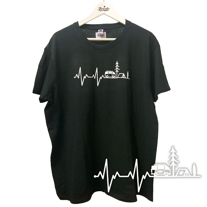 Limited Shirt, EKG Wildlife, black von Freaks of Fashion